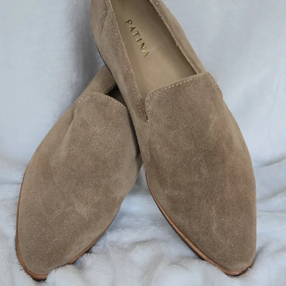 Patina Suede Slip-On Loafers | Size 8.5 | Handmade in Mexico - Picture 2 of 6